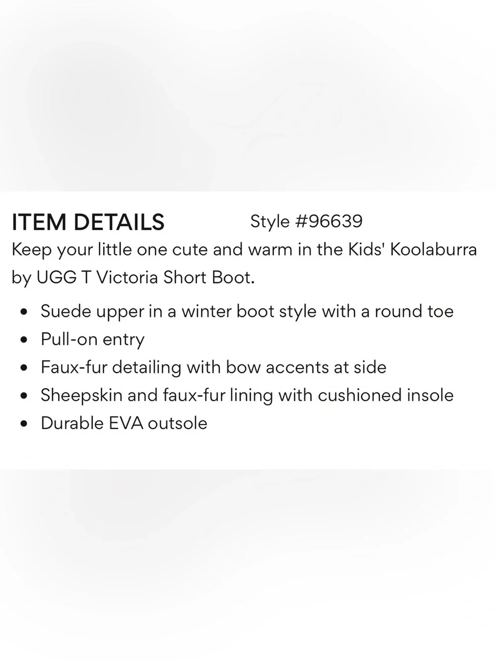 Koolaburra by Ugg NEW Victoria short boots chestnut brown toddler girls 5